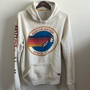 Aviator Nation, Cream Hoodie